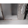 Mexen Velar drzwi prysznicowe rozsuwane 130 cm, szron, różowe złoto - 871-130-000-31-60
