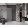 Mexen Velar drzwi prysznicowe rozsuwane 150 cm, szron, różowe złoto - 871-150-000-31-60