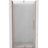 Mexen Velar drzwi prysznicowe rozsuwane 100 cm, szron, miedź szczotkowana - 871-100-000-31-65