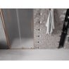 Mexen Velar drzwi prysznicowe rozsuwane 100 cm, szron, miedź szczotkowana - 871-100-000-31-65