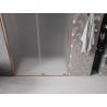 Mexen Velar drzwi prysznicowe rozsuwane 140 cm, szron, miedź szczotkowana - 871-140-000-31-65