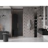 Mexen Velar drzwi prysznicowe rozsuwane 90 cm, grafit, miedź szczotkowana - 871-090-000-41-65