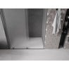 Mexen Velar drzwi prysznicowe rozsuwane 140 cm, szron, gun gray szczotkowany - 871-140-000-31-66