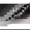 Mexen Velar drzwi prysznicowe rozsuwane 130 cm, grafit, gun gray szczotkowany - 871-130-000-41-66