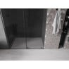 Mexen Velar drzwi prysznicowe rozsuwane 150 cm, grafit, gun gray szczotkowany - 871-150-000-41-66