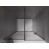 Mexen Velar drzwi prysznicowe rozsuwane 120 cm, grafit, gun gray szczotkowany - 871-120-000-41-66