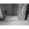 Mexen Velar drzwi prysznicowe rozsuwane 140 cm, transparent, gun metal - 871-140-000-01-95