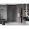 Mexen Velar drzwi prysznicowe rozsuwane 160 cm, transparent, gun metal - 871-160-000-01-95