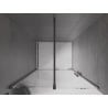 Mexen Velar drzwi prysznicowe rozsuwane 120 cm, transparent, gun metal - 871-120-000-01-95