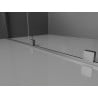Mexen Velar drzwi prysznicowe rozsuwane 130 cm, transparent, gun metal - 871-130-000-01-95