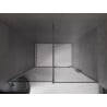 Mexen Velar drzwi prysznicowe rozsuwane 130 cm, grafit, gun metal - 871-130-000-41-95