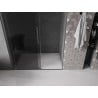 Mexen Velar drzwi prysznicowe rozsuwane 140 cm, grafit, gun metal - 871-140-000-41-95