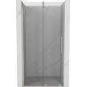 Mexen Velar drzwi prysznicowe rozsuwane 90 cm, transparent, nikiel szczotkowany - 871-090-000-01-97