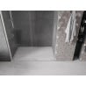 Mexen Velar drzwi prysznicowe rozsuwane 140 cm, transparent, nikiel szczotkowany - 871-140-000-01-97