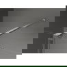 Mexen Velar drzwi prysznicowe rozsuwane 110 cm, transparent, nikiel szczotkowany - 871-110-000-01-97