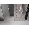 Mexen Velar drzwi prysznicowe rozsuwane 90 cm, szron, nikiel szczotkowany - 871-090-000-31-97
