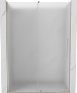 Mexen Velar drzwi prysznicowe rozsuwane 160 cm, szron, nikiel szczotkowany - 871-160-000-31-97