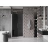 Mexen Velar drzwi prysznicowe rozsuwane 100 cm, grafit, nikiel szczotkowany - 871-100-000-41-97