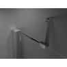 Mexen Velar Duo drzwi prysznicowe rozsuwane 180 cm, transparent, gun metal - 871-180-000-02-95