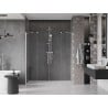 Mexen Velar Duo drzwi prysznicowe rozsuwane 180 cm, transparent, nikiel szczotkowany - 871-180-000-02-97