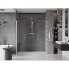 Mexen Velar Duo drzwi prysznicowe rozsuwane 180 cm, transparent, nikiel szczotkowany - 871-180-000-02-97