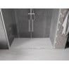 Mexen Velar Duo drzwi prysznicowe rozsuwane 180 cm, transparent, nikiel szczotkowany - 871-180-000-02-97