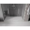 Mexen Velar Duo drzwi prysznicowe rozsuwane 180 cm, transparent, nikiel szczotkowany - 871-180-000-02-97