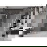 Mexen Velar Duo drzwi prysznicowe rozsuwane 180 cm, szron, chrom - 871-180-000-32-01