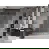 Mexen Velar Duo drzwi prysznicowe rozsuwane 140 cm, szron, gun gray szczotkowany - 871-140-000-32-66