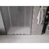 Mexen Velar Duo drzwi prysznicowe rozsuwane 150 cm, szron, gun gray szczotkowany - 871-150-000-32-66