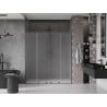 Mexen Velar Duo drzwi prysznicowe rozsuwane 170 cm, szron, gun gray szczotkowany - 871-170-000-32-66