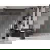 Mexen Velar Duo drzwi prysznicowe rozsuwane 180 cm, szron, gun gray szczotkowany - 871-180-000-32-66