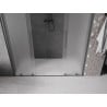 Mexen Velar Duo drzwi prysznicowe rozsuwane 170 cm, szron, gun gray szczotkowany - 871-170-000-32-66