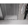 Mexen Velar Duo drzwi prysznicowe rozsuwane 150 cm, szron, gun metal - 871-150-000-32-95