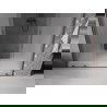 Mexen Velar Duo drzwi prysznicowe rozsuwane 200 cm, szron, gun metal - 871-200-000-32-95