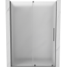 Mexen Velar drzwi prysznicowe rozsuwane 140 cm, szron, gun metal - 871-140-000-31-95