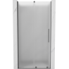 Mexen Velar drzwi prysznicowe rozsuwane 110 cm, szron, gun metal - 871-110-000-31-95