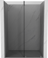 Mexen Velar drzwi prysznicowe rozsuwane 150 cm, grafit, gun metal - 871-150-000-41-95
