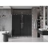 Mexen Velar Duo drzwi prysznicowe rozsuwane 170 cm, grafit, chrom - 871-170-000-42-01