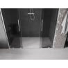 Mexen Velar Duo drzwi prysznicowe rozsuwane 200 cm, grafit, chrom - 871-200-000-42-01