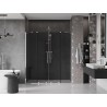 Mexen Velar Duo drzwi prysznicowe rozsuwane 180 cm, grafit, chrom - 871-180-000-42-01