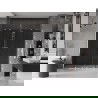 Mexen Velar Duo drzwi prysznicowe rozsuwane 200 cm, grafit, chrom - 871-200-000-42-01
