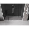 Mexen Velar Duo drzwi prysznicowe rozsuwane 170 cm, grafit, białe - 871-170-000-42-20