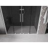 Mexen Velar Duo drzwi prysznicowe rozsuwane 180 cm, grafit, białe - 871-180-000-42-20
