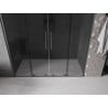 Mexen Velar Duo drzwi prysznicowe rozsuwane 170 cm, grafit, gun gray szczotkowany - 871-170-000-42-66