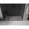 Mexen Velar Duo drzwi prysznicowe rozsuwane 170 cm, grafit, czarne - 871-170-000-42-70