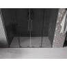 Mexen Velar Duo drzwi prysznicowe rozsuwane 170 cm, grafit, gun metal - 871-170-000-42-95