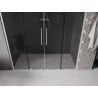 Mexen Velar Duo drzwi prysznicowe rozsuwane 170 cm, grafit, nikiel szczotkowany - 871-170-000-42-97