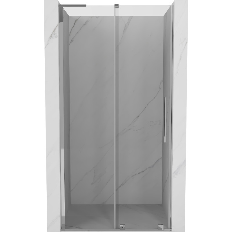 Mexen Velar L drzwi prysznicowe rozsuwane 90 cm, transparent, chrom - 871-090-003-01-01