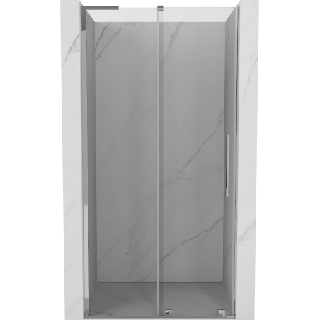Mexen Velar L drzwi prysznicowe rozsuwane 110 cm, transparent, chrom - 871-110-003-01-01